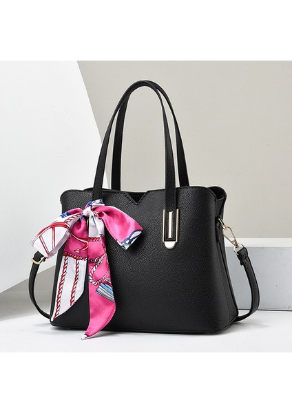 Anne Çantası Taşınabilir Gelin Çantası Büyük Kapasiteli Kadın Omuz Crossbody Çantası (Yurt Dışından)