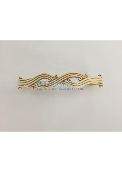 Antik Krem Kaplama Desenli 96 Mm. Kulp