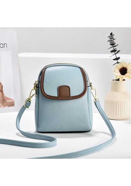Cep Telefonu Çantası Kadın Yeni Küçük Çanta Yaz Modası Çok Yönlü Niş Üst Düzey Tek Omuz Crossbody Çanta (Yurt Dışından)