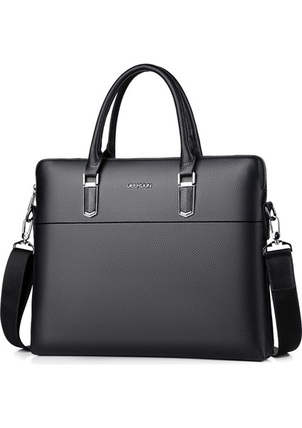 Çanta Yatay Iş Evrak Çantası Deri Çanta Omuz Crossbody Çanta Bilgisayar Çantası (Yurt Dışından)