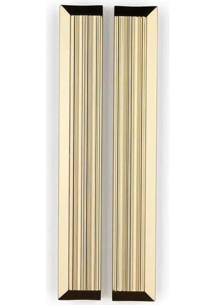 Tline L Tipi Çizgili Parlak Altın Kulp 512 Mm. 209060
