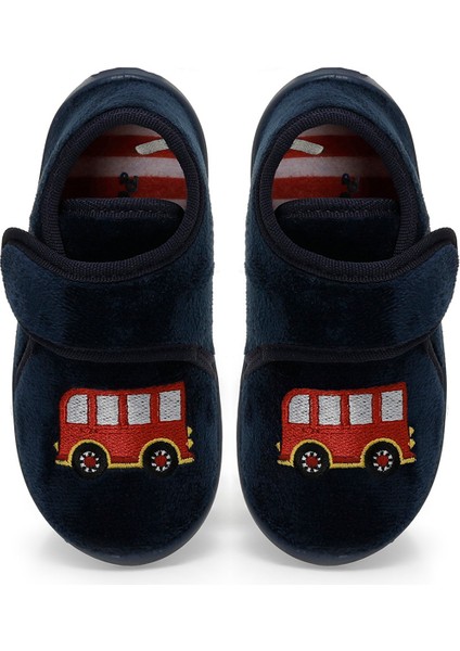 BUS.P4PR Lacivert Erkek Çocuk Panduf