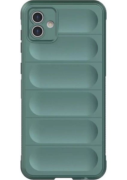 Samsung Galaxy A05 Kılıf Optimum Lens Çerçeveli Silikon Kapak