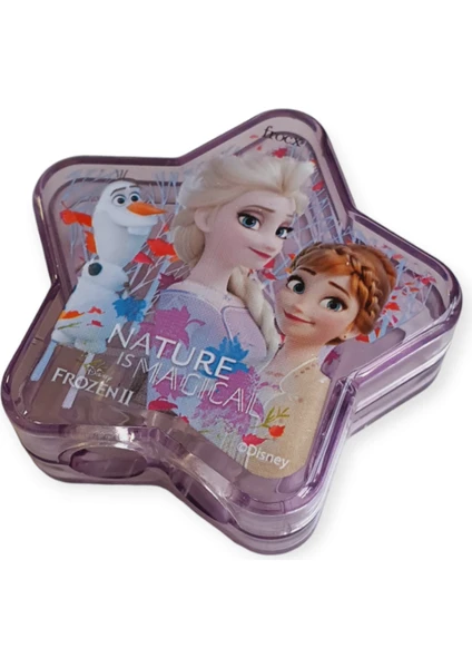 Çift Bıçaklı Lisanslı Frozen Yıldız Kalemtraş