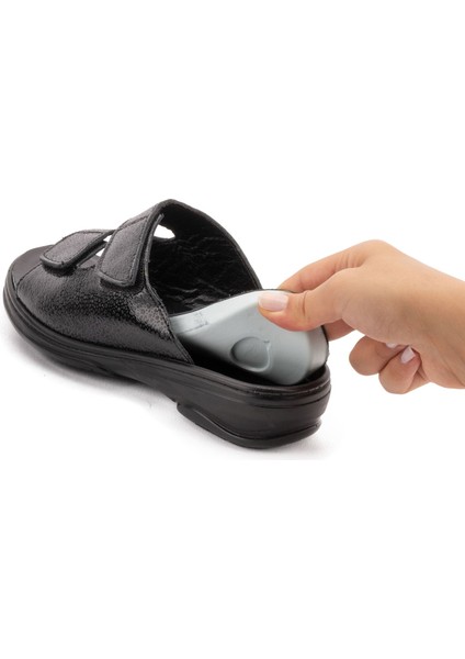 Kadın Hakiki Deri Değişebilen Tabanlıklı Anatomik Terlik fiyatları