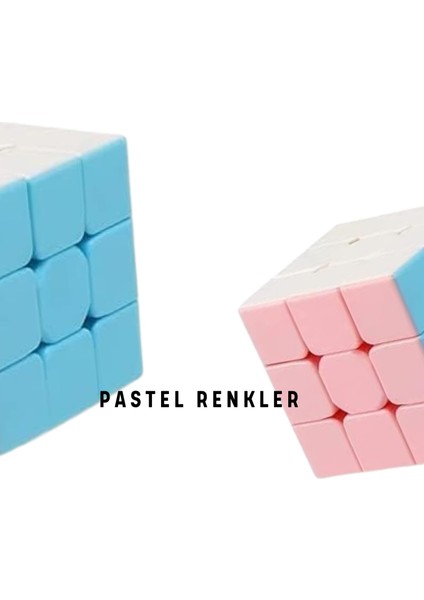 Zeka Küpü Pastel Renk Sabır Küpü Rübik Küp 3x3x3 Rubik Küp Akıl ve Zeka Oyunu Akıl ve zeka Oyuncakları Hediye Oyuncaklar