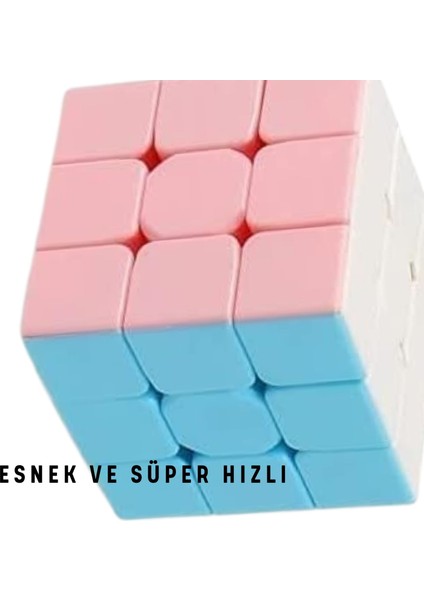 Zeka Küpü Pastel Renk Sabır Küpü Rübik Küp 3x3x3 Rubik Küp Akıl ve Zeka Oyunu Akıl ve zeka Oyuncakları Hediye Oyuncaklar