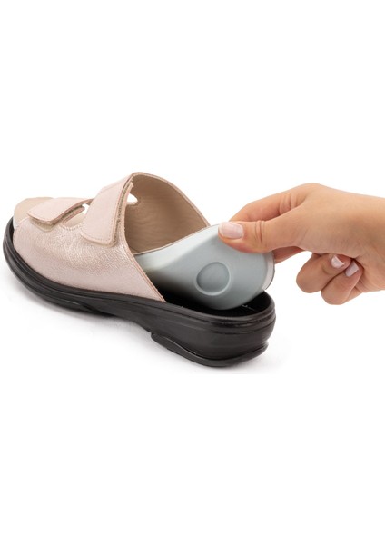 Kadın Hakiki Deri Değişebilen Tabanlıklı Anatomik Terlik fiyatları