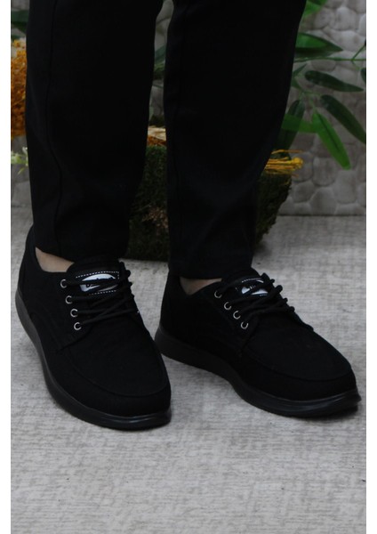 Dks 023 Siyah Hafif Rahat Keten Sneaker Erkek Ayakkabı fiyatları