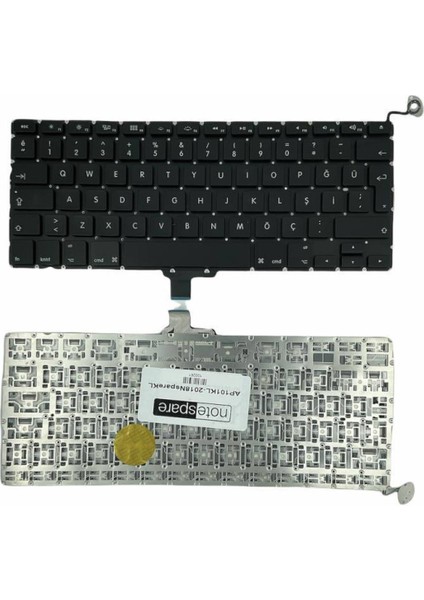 Macbook ile Uyumlu Pro A1278 Sunrex M97 Evt1 Notebook Klavye Siyah Tr Büyük Enter Versiyon