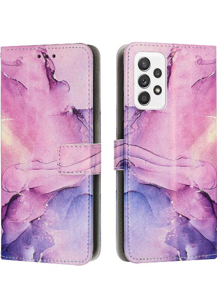 Samsung Galaxy A52S 5g Toka Flap Cüzdan Kılıf Kart Ekleme (Yurt Dışından)