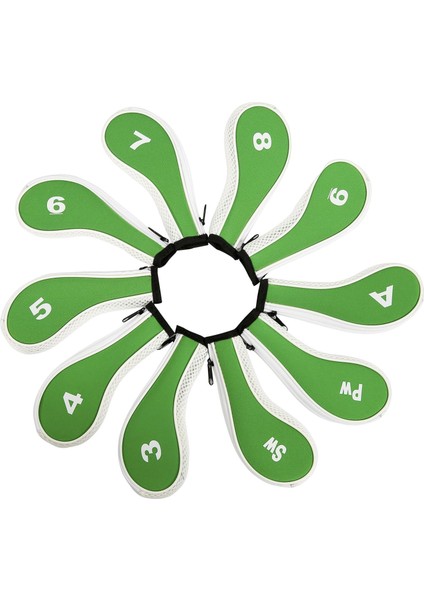 10X Golf Başörtüsü Golf Kulübü Golf I Kılıfı Atıcı Su Geçirmez Yeşil ve (Yurt Dışından)