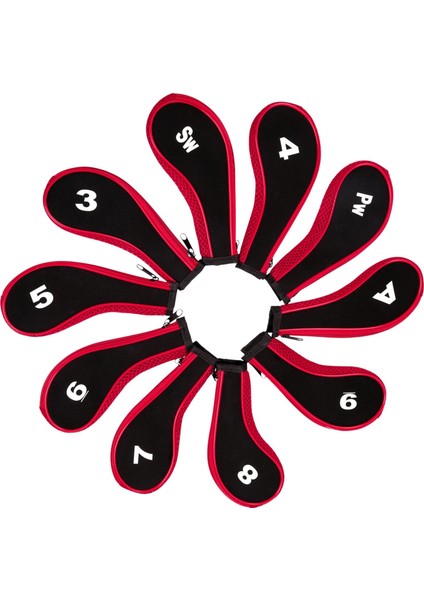 10X Golf Başörtüsü Golf Kulübü Golf I Kılıfı Atıcı Su Geçirmez Kırmızı ve (Yurt Dışından) fiyatları