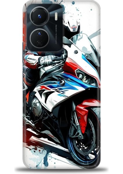 Vivo Y16 Uyumlu Kılıf Hd Baskılı Silikon Kılıf / Productcode - 572