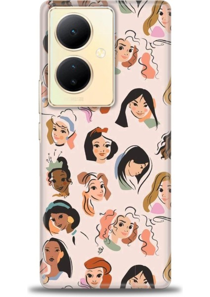 Vivo V29 Lite 5g Uyumlu Kılıf Hd Baskılı Silikon Kılıf / Productcode - 710