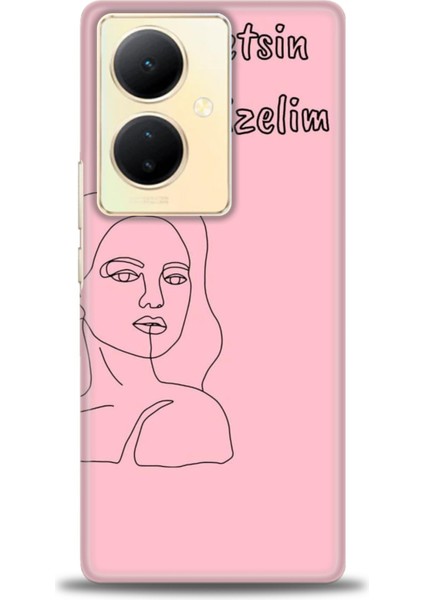 Vivo V29 Lite 5g Uyumlu Kılıf Hd Baskılı Silikon Kılıf / Productcode - 207