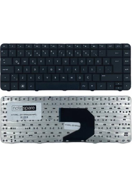Hp ile Uyumlu Compaq Presario CQ57-470ST (B1H48EA) Notebook Klavye Siyah Tr