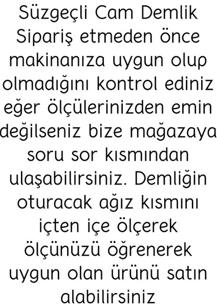 1. Kalite Isıya Dayanıklı Süzgeçli Borosilikat Cam Demlik Ketil Üstü Cam Demlik 1500 ml Siyah