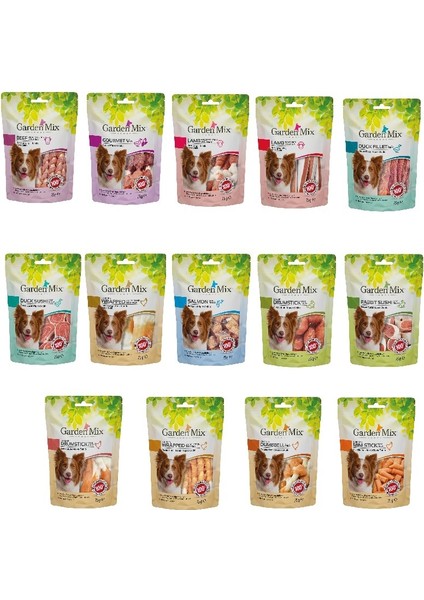 Köpek Ödülü 14 Çeşit Kemik Ödül Set