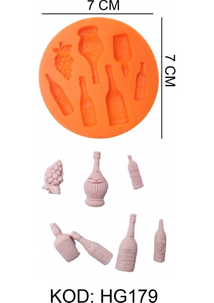 Gıda Silikon Kalıbı