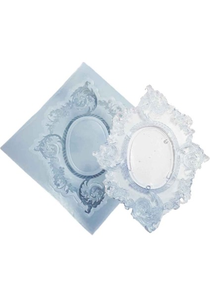 Epoksi Silikon Kalıp Desenli Çerçeve 6.5 x 8 cm