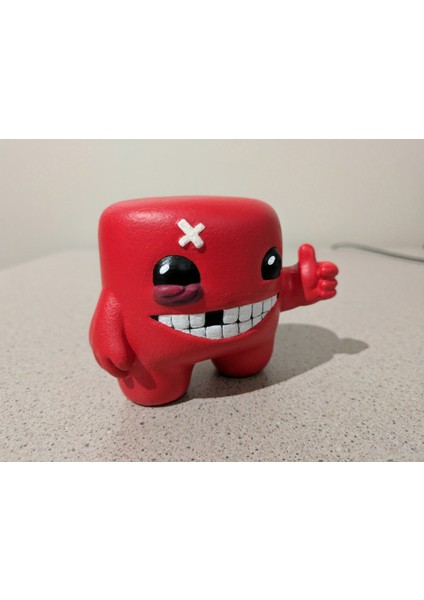 Super Meat Boy Figür 10 cm