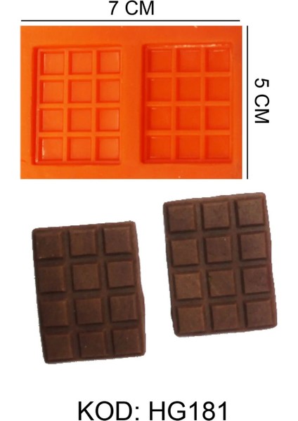 Gıda Silikon Kalıbı Tablet