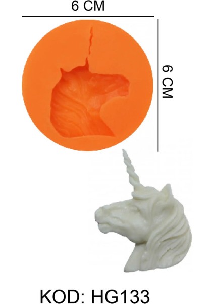 Hayvan Figürlü Gıda Silikon Kalıbı