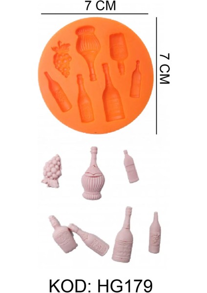 Gıda Silikon Kalıbı