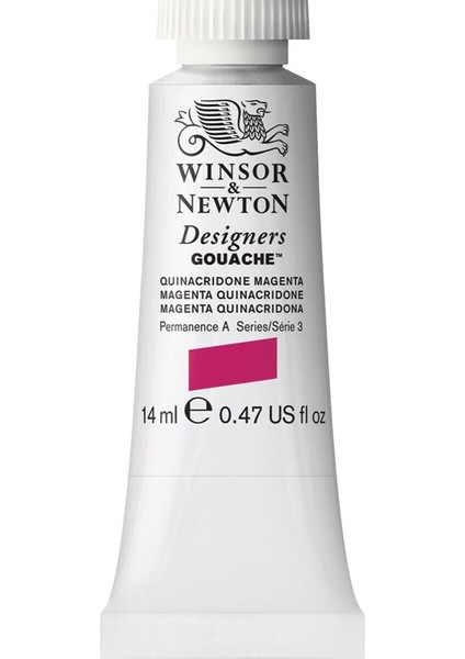 Designer's Gouache 14 ml Quinacridone Violet 550 S 3