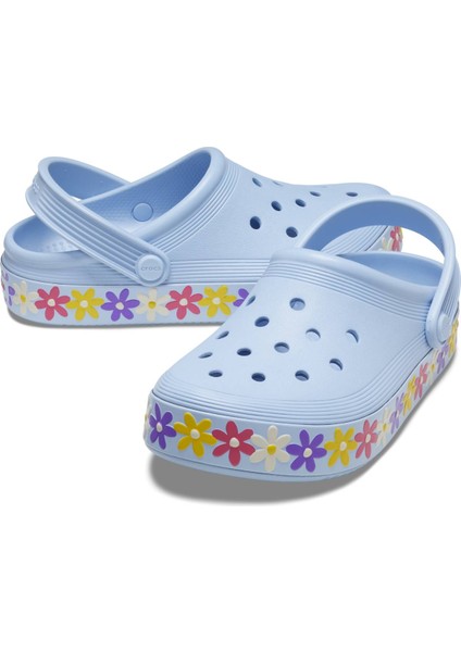 209061-4NS Off Court Daısy Clog K Blue Calcıte Çocuk Sandalet