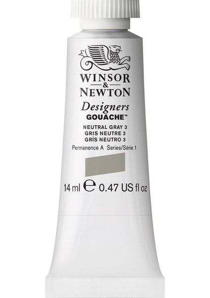 Designer's Gouache 14 ml Neutral Grey 436 S 1