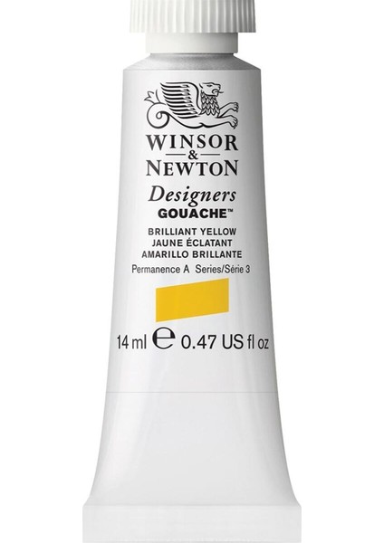 Designer's Gouache 14 ml Brilliant Yellow 055 S 3