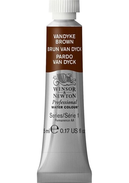 Professional Sulu Boya 5ml Vandyke Brown 676 S.1