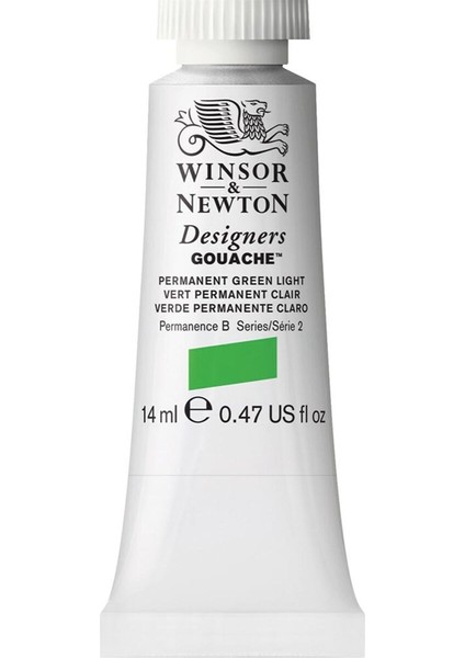 Designer's Gouache 14ML Permanent Green Light 483 S.2