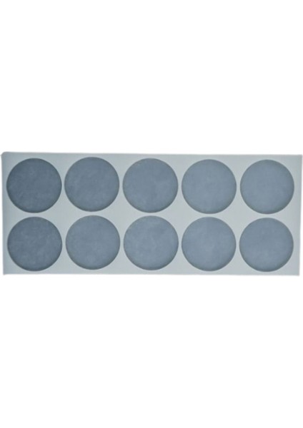 Epoksi Reçine 5cm Daire Magnet Kalıbı