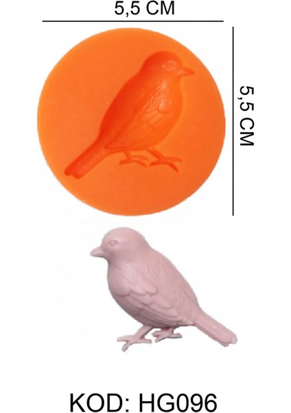 Kuş Figürlü Gıda Silikon Kalıbı fiyatları