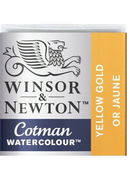 Cotman Sulu Boya Yarım Tablet Yellow Gold 088 S.2
