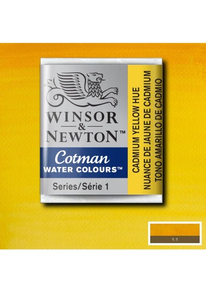 Cotman Sulu Boya Yarım Tablet Cadmium Yellow Hue 109 modelleri