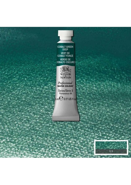 Professional Sulu Boya 5ml Cobalt Green Deep 185 S.3 modelleri