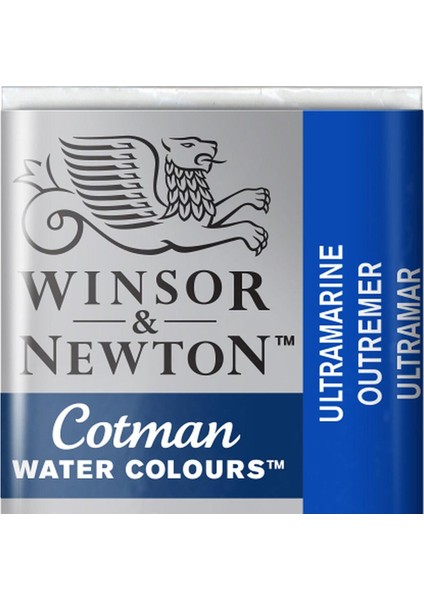 Cotman Sulu Boya Yarım Tablet Ultramarine 660