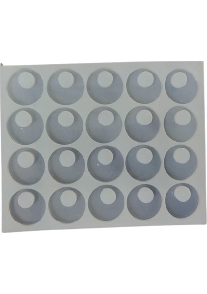 Epoksi Reçine Daire Kolye Anahtarlık ve Küpe Kalıbı 20 Li fiyatları