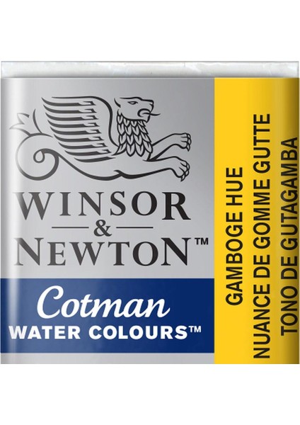 Sulu Boya Yarım Tablet Gamboge Hue 266