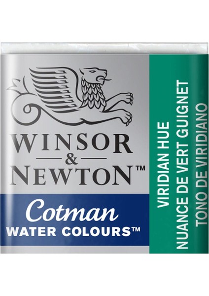 Cotman Sulu Boya Yarım Tablet Viridian Hue 696
