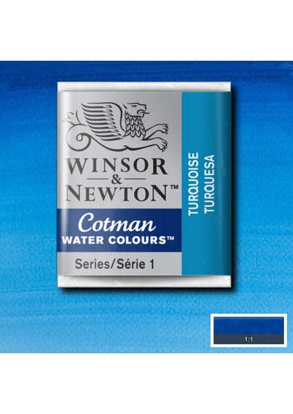Cotman Sulu Boya Yarım Tablet Turquoise 654 modelleri