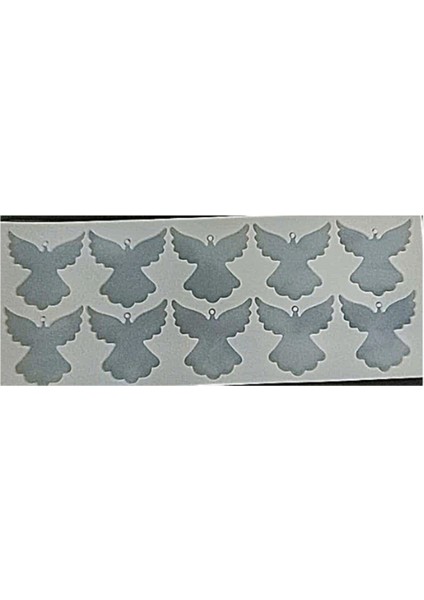 Epoksi Reçine Melek Anahtarlık ve Kolye Kalıbı 10 Lu fiyatları