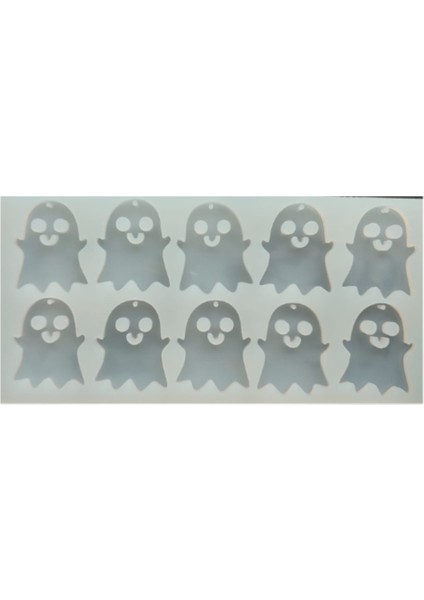 Epoksi Reçine Hayalet Casper Anahtarlık ve Kolye Kalıbı fiyatları