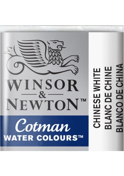 Cotman Yarım Tablet Suluboya N:150 Chinese White