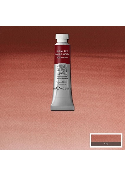 Professional Sulu Boya 5ml Indian Red 317 S.1