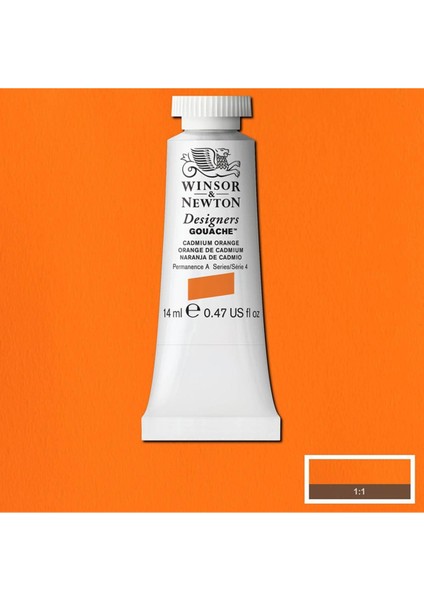 Designer's Gouache 14 ml Cadmium Orange 089 S 4 modelleri